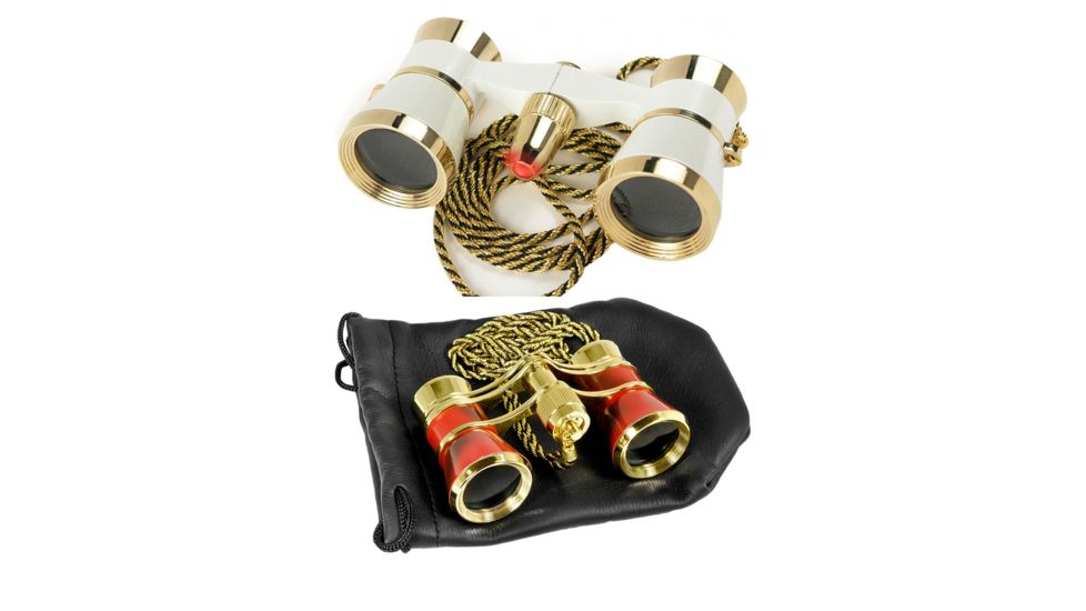 Barska Theater Binoculars with Necklace & Pouch