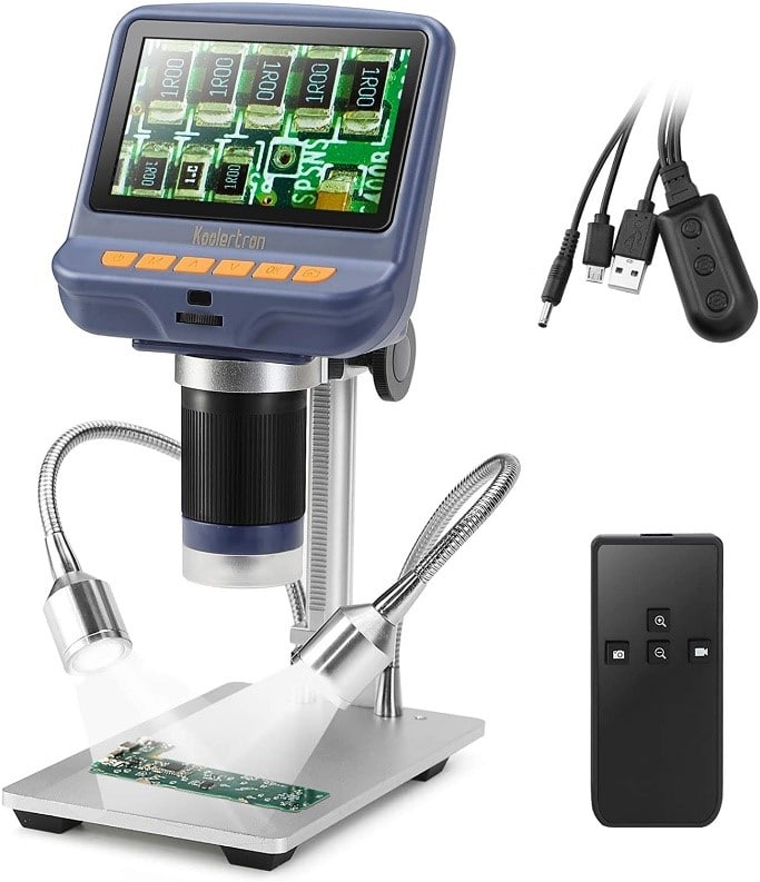 Koolertron 4.3-Inch LCD Digital USB Microscope