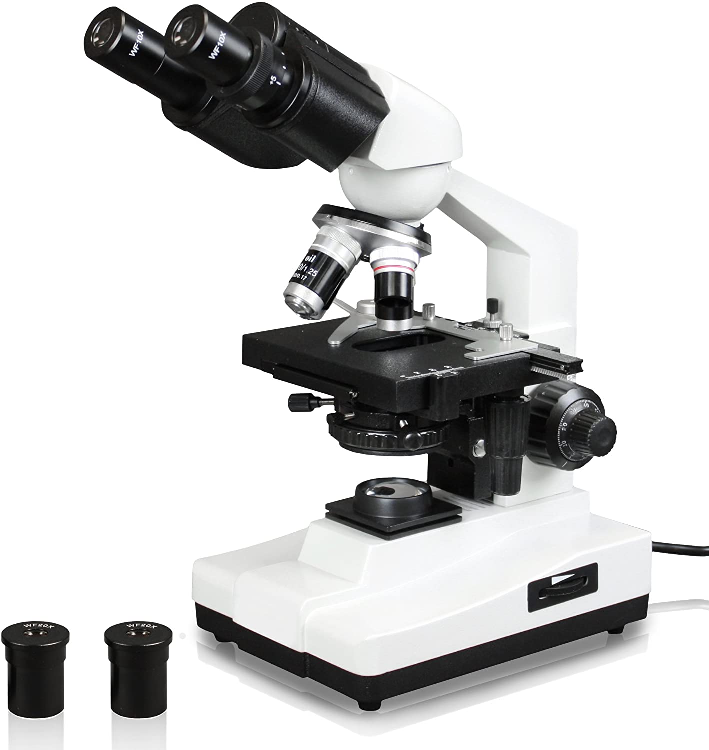 Vision Scientific VME0007B-100-LD Binocular Compound Microscope