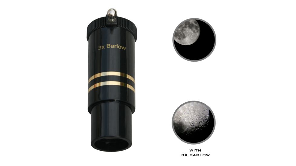 Cassini 3x Barlow Coated Telescope Lens