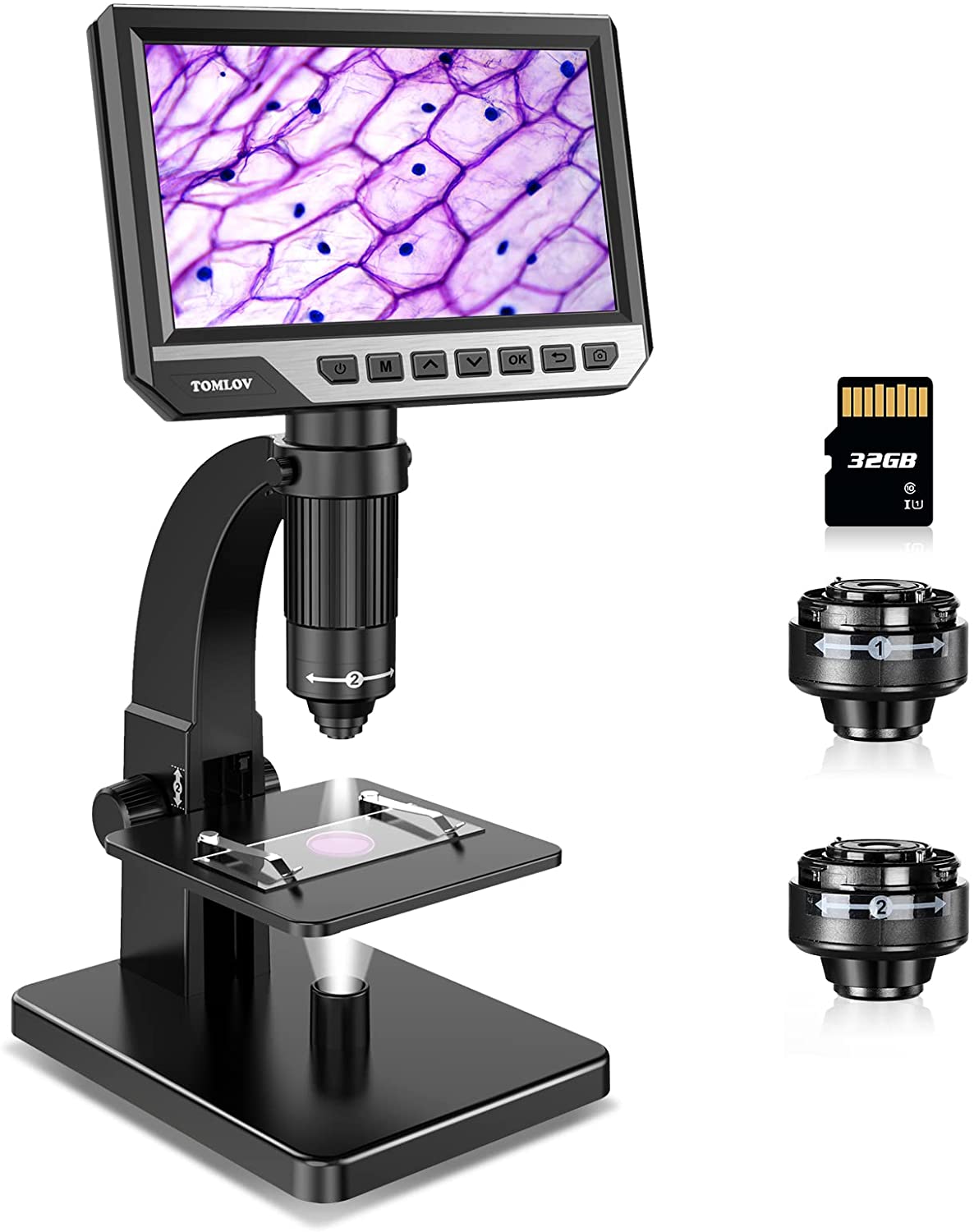 TOMLOV DM11 LCD Digital Microscope