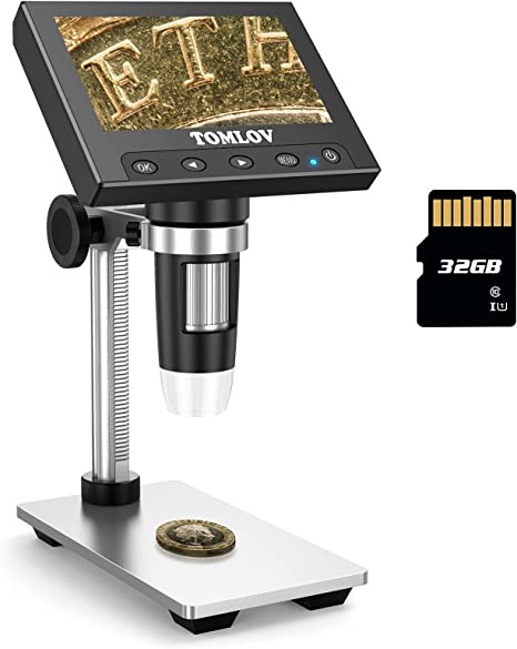 TOMLOV Coin Microscope 1000X
